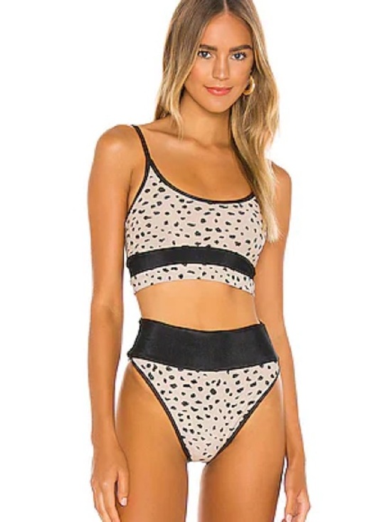Beach Riot Other - Beach Riot Eva Top in Taupe Spot